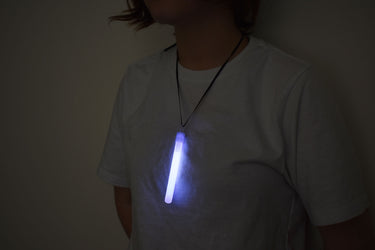4 inch 10mm White Glow Sticks- 50 Per Package